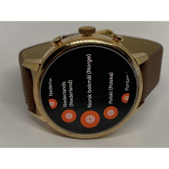 Fossil Gen 4 Authentic Digital Dial Smart Watch Custom Band FTW6018 BA165 - Picture 6 of 12